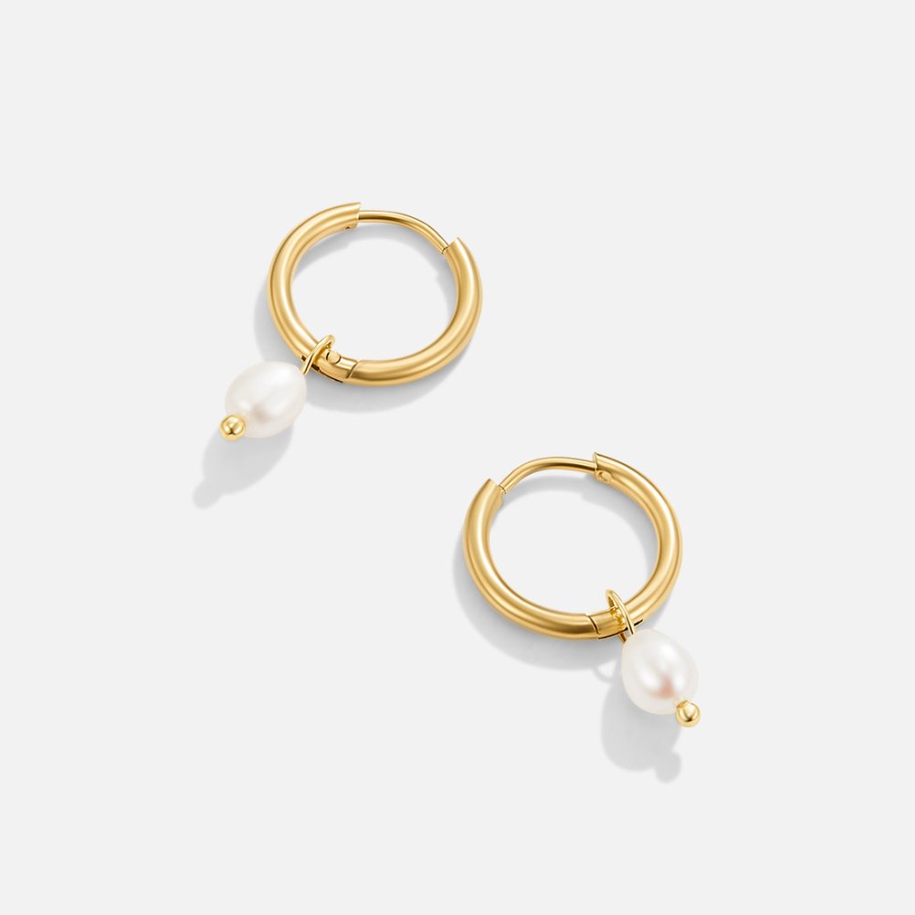 SERENITY | ELEGANT PEARL EARRINGS