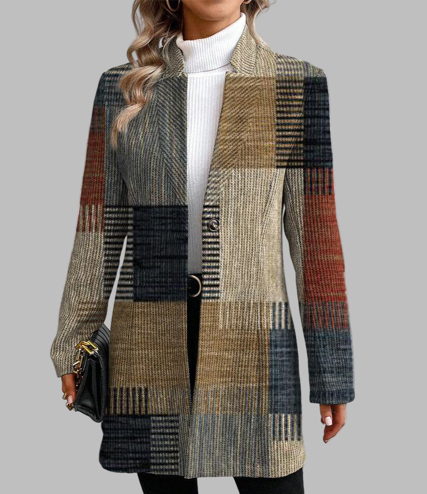 DARA™ - Patchwork Elegance Blazer