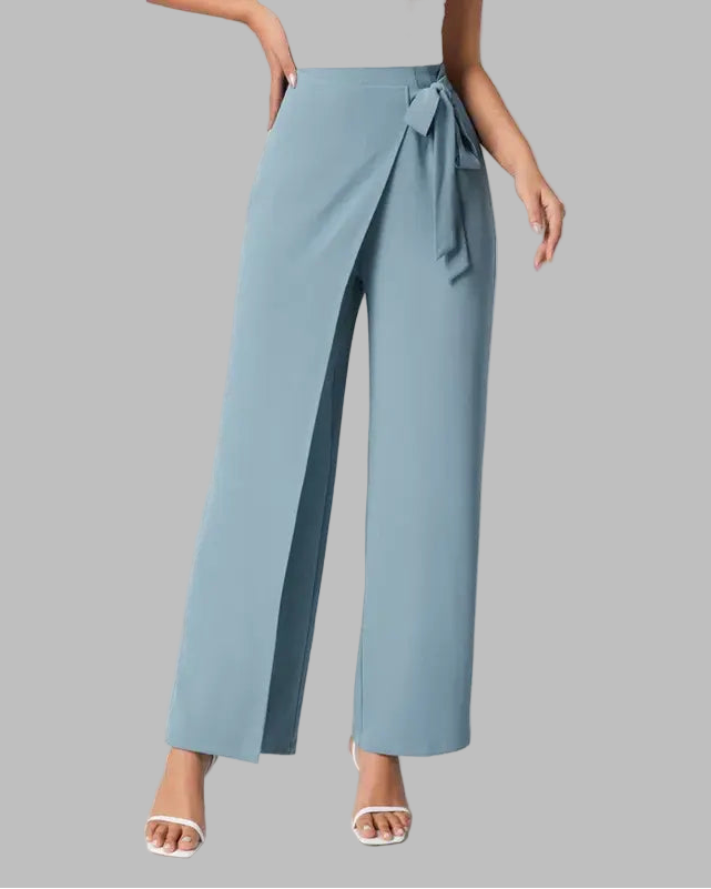 Lila | Wide-leg high-waisted trousers