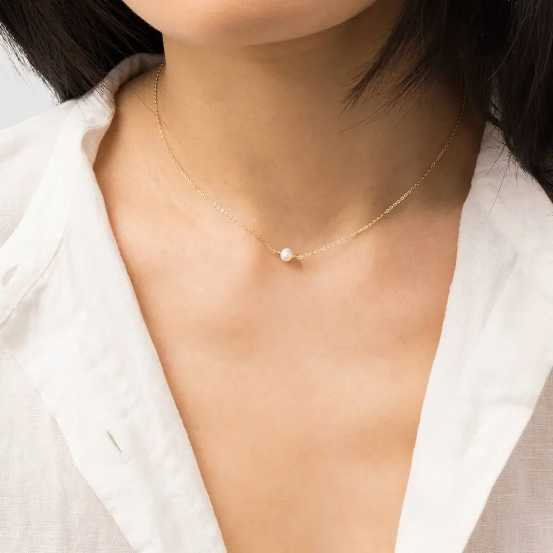 Marianne pearl necklace