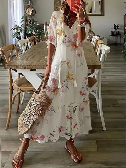 SHAINE | LOOSE BOHEMIAN DRESS |