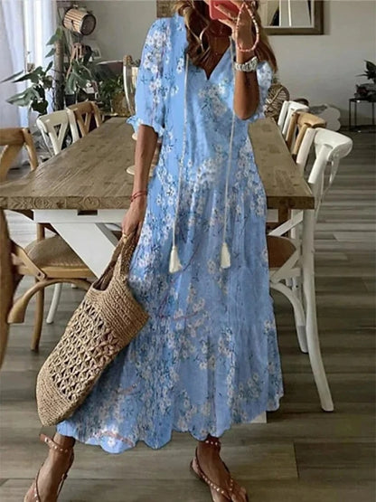 SHAINE | LOOSE BOHEMIAN DRESS |