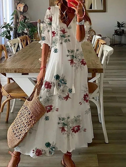 SHAINE | LOOSE BOHEMIAN DRESS |