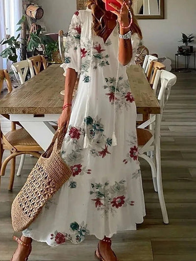 SHAINE | LOOSE BOHEMIAN DRESS